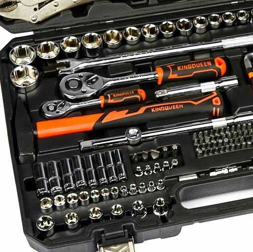 Набор инструментов KINGQUEEN 152 предмета WIB-90009-24 фото 8
