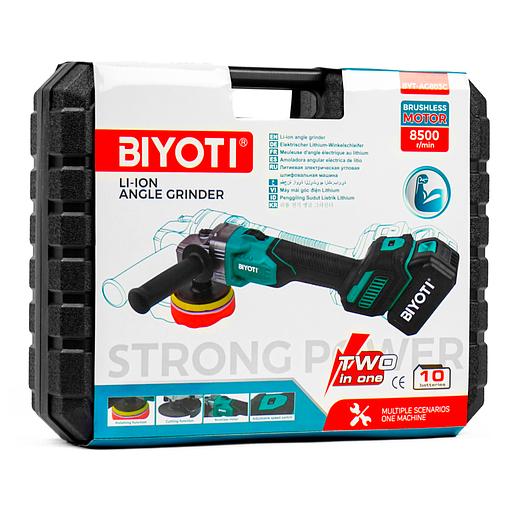Болгарка (УШМ) BIYOTI с функцией шлифовки АКБ BYT-AG803C фото 2