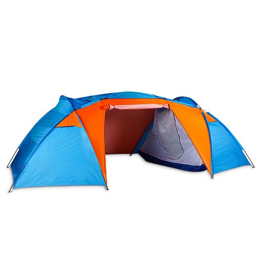 Палатка туристическая с тамбуром синяя 450х220х200 см PAL4003 фото 3