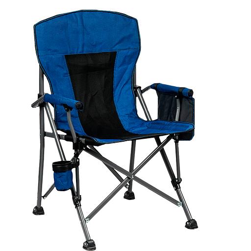 Кресло складное туристическое синее с сеткой STK-3001 фото 1