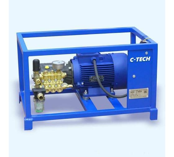 Моечная установка в/д C-TECH NEXT ByPass (190 bar, до 840 л/ч, 4 квт) электрическая, стационарная фото 1