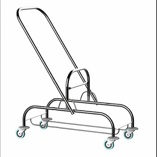 Рама из нержавеющей стали для 2-х ведерной тележки Доминга фото 1