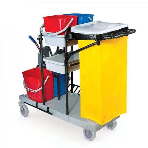 Тележка уборочная BRABIX, многофункциональная фото 1