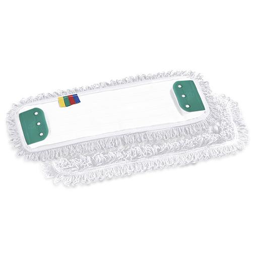 Моп Microriccio с держателями, микрофибра, белый, 40х13 см фото 1