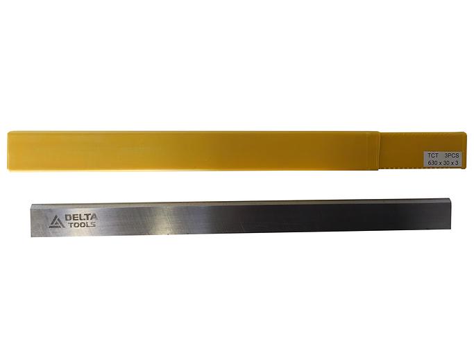 Нож с твердосплавной напайкой DELTATOOLS 630✕30✕3 мм фото 2