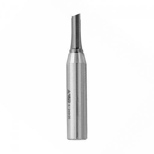 Твердосплавная фреза пазовая DELTATOOLS прямой нож D8✕20 L=79 S=12 Z2 фото 1