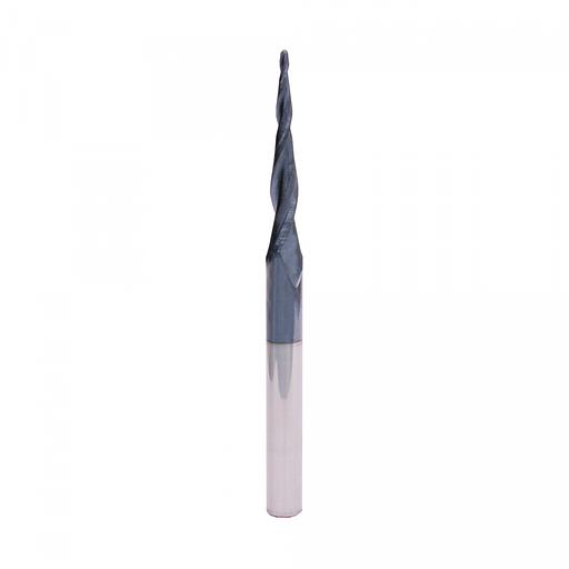 Твердосплавная фреза Delta-Tools коническая D=6x30,5x75 R=0,75 DTC 3 фото 1