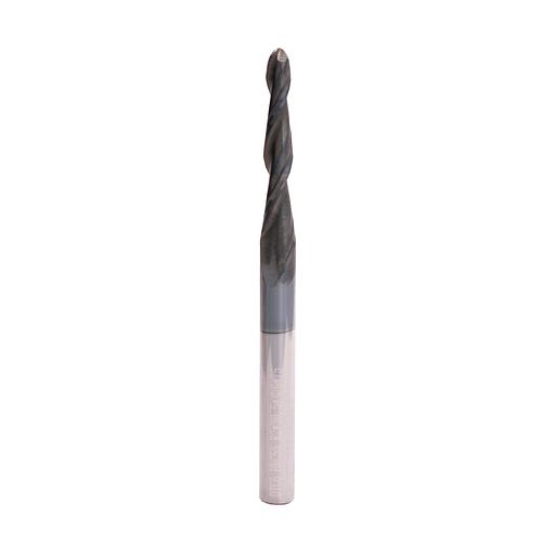 Твердосплавная фреза Delta-Tools коническая D=6x30,5x75 R=2 DTC 6 фото 2