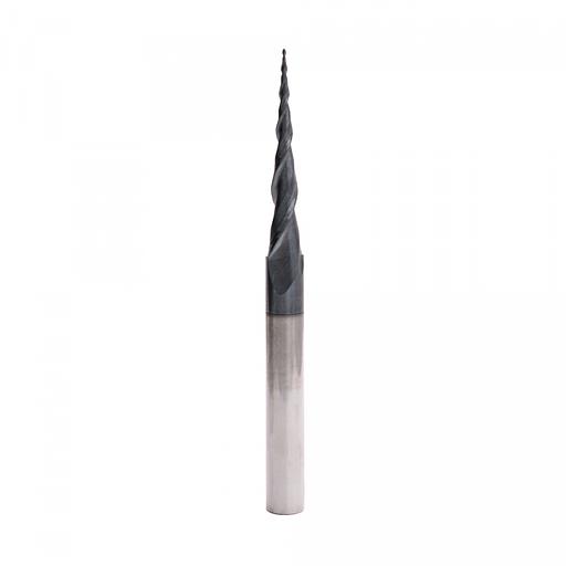 Твердосплавная фреза Delta-Tools коническая D=8x45x100 R=0,5 DTC 8 фото 1