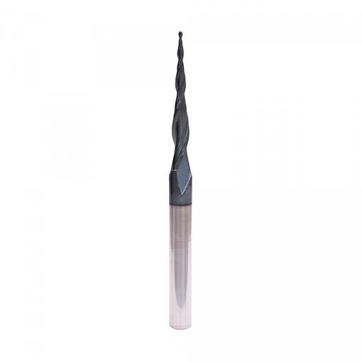 Твердосплавная фреза Delta-Tools коническая D=8x45x100 R=0,75 DTC 9 фото 1