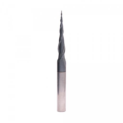 Твердосплавная фреза Delta-Tools коническая D=10x50x110 R=0,5 DTC 13 фото 1