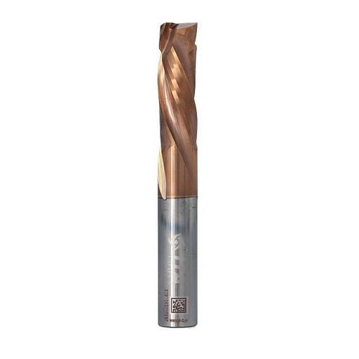 190.12.035.090.12R Фреза компрессионная VHM D=S=12 I=35 L=90 RH Z3+3 (вверх,вниз) фото 1