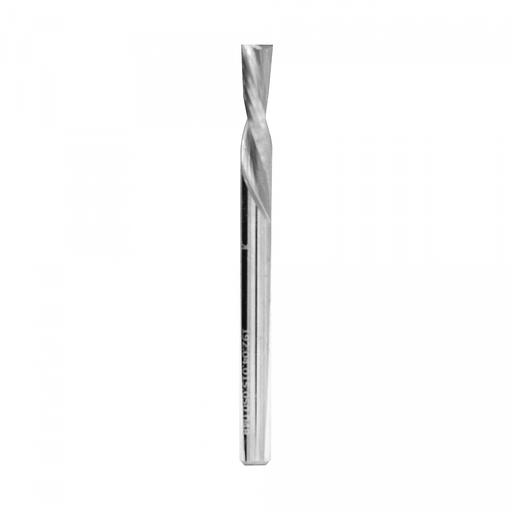 192.04.015.050.04R Фреза спиральная VHM D=S=4 I=15 L=50 RH Z2 (вниз) фото 1