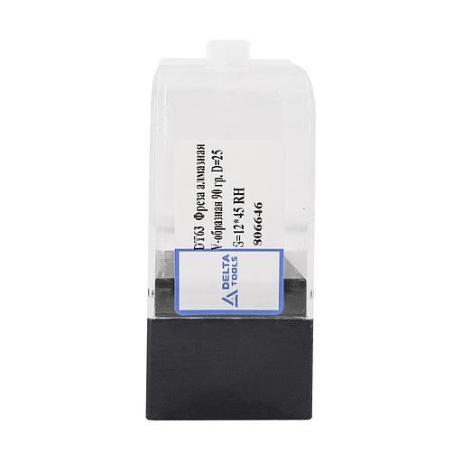 Фреза Delta-Tools пазовая V-образная 90º D=25 S=12 арт. DT63 фото 6