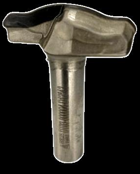 Фреза Delta-Tools алмазная филёночная D=42 l=7,3 L=50 S=12*45 RH арт. DT03 фото 1