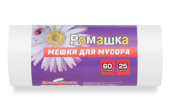 Мешки для мусора Серия «Стандарт» ПНД 60 л/25 шт ОПТ фото 1