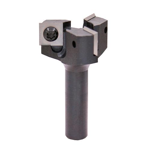 Фреза для выравнивания дна Z3 со сменными ножами DELTA TOOLS (12x12x1,5) D=38x16x61 S=12 фото 2