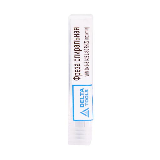 Y91.05.025.050.05R Фреза спиральная DELTA TOOLS D=S=5 I=25 L=50 RH Z2 (вверх) фото 3