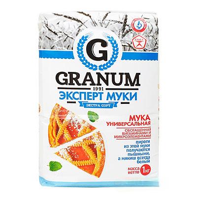 Мука универсальная «Granum» Экстра сорт 1 кг фото 1