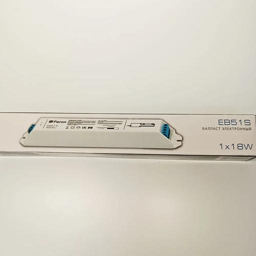 Электронный пускорегулирующий аппарат Feron EB51S 1x18W фото 1