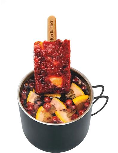 Напиток замороженный северный чай Nördic Tea с клюквой, бадьяном и апельсином, 50 г ОПТ фото 3