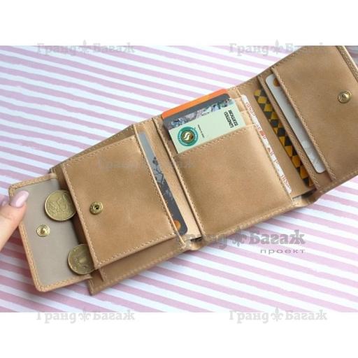 Кошелек Kniksen Джари-2-мэри/беж фото 3