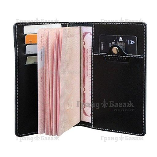 Обложка для паспорта STOP RFID ОП-S/черн фото 7