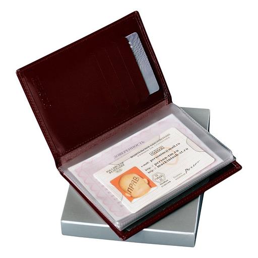 Обложка для автодокументов Person БС-1/бург фото 2