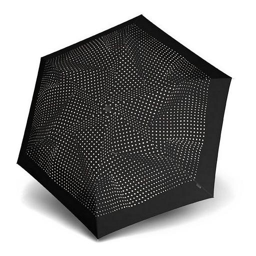 Зонт Knirps женский автомат TS.200 Slim Medium Duomatic BOLERO BLACK ECRU 9542004933 фото 1