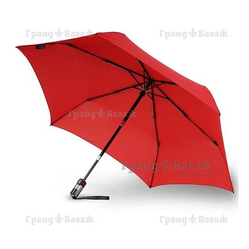 Зонт Knirps женский автомат TS.220 Slim Duomatic RED SAFETY 9542201500 фото 3