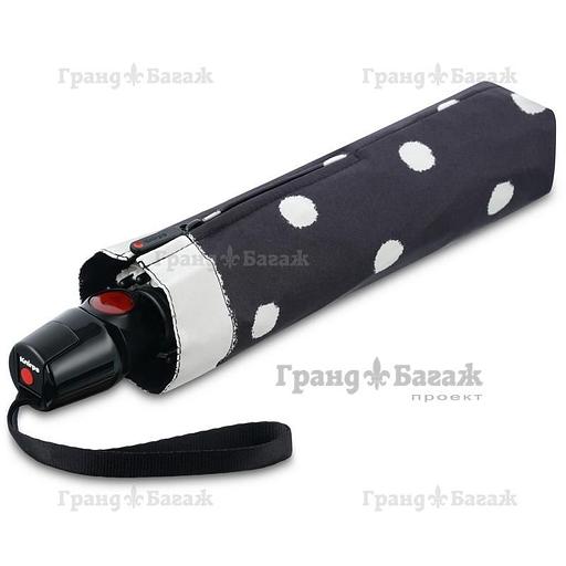 Зонт Knirps автомат T.201 Medium Duomatic DOT ART BLACK 95 3201 4901 фото 2