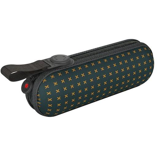 Зонт Knirps механический X1 6010 2CROSS GREEN ECOREPEL 95 6010 8485 фото 2