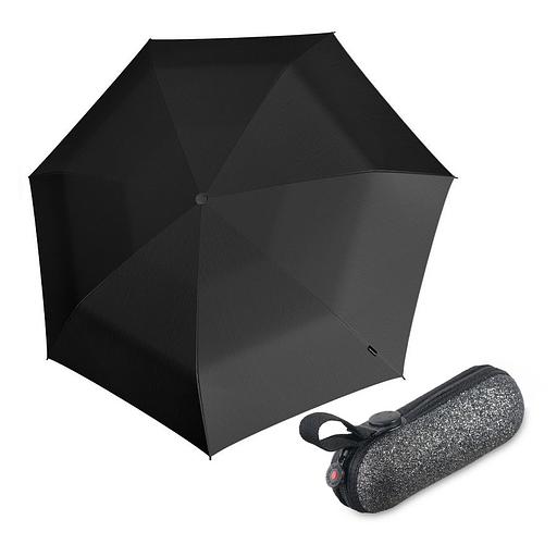 Зонт Knirps механический X1 6010 2GLAM BLACK ECOREPEL 95 6010 8508 фото 1