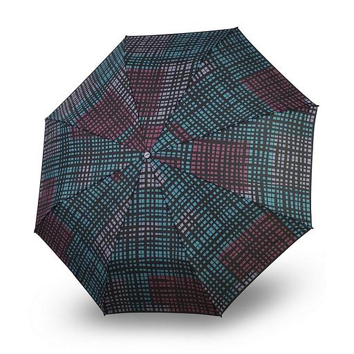 Зонт Knirps автомат T.201 Medium Duomatic 2STRUCTURE RASPBERRY ECOREPEL 95 3201 8478 фото 1
