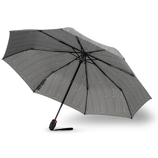 Зонт Knirps автомат T.201 Medium Duomatic 2FOLD BLACK ECOREPEL 95 3201 8496 фото 3