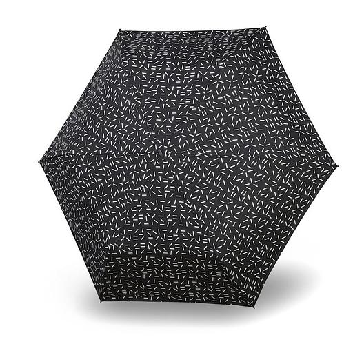 Зонт Knirps механический AS.050 Slim Small Manual 2DANCE BLACK 95 9050 8502 фото 1