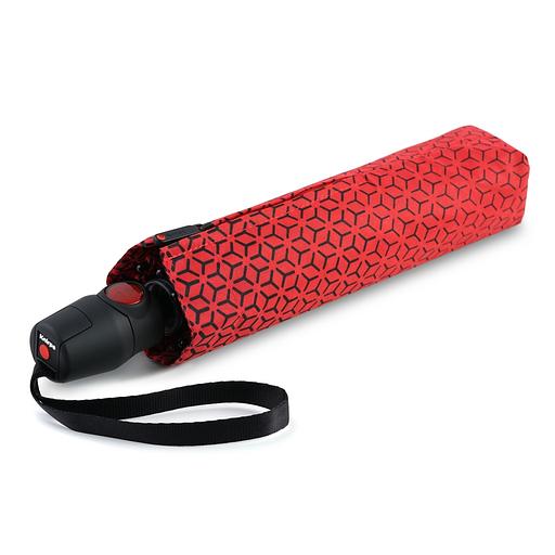 Зонт Knirps автомат T.201 Medium Duomatic FOCUS RED ECOREPEL 95 3201 8554 фото 2