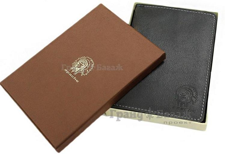 Обложка для паспорта Apache ОП-2-А/черн фото 3