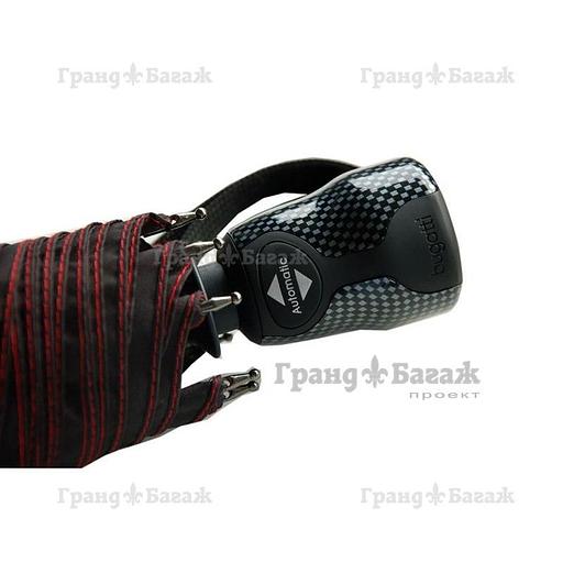 Зонт Bugatti автомат GRAN TURISMO CARBON UNI BLACK 74666BU фото 3