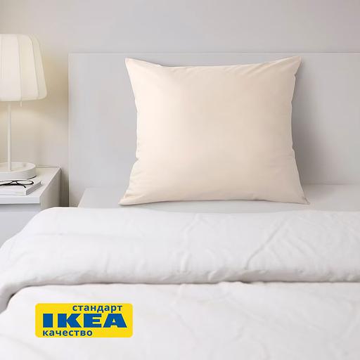 Наволочка УЛЬВИДОРО (ИКЕА УЛЛЬВИДЕ) 70x70, бежевый, поплин KL-70500301 фото 3