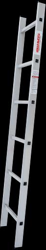 Лестница алюминиевая приставная NV 1210 на 6 ступеней ОПТ фото 1