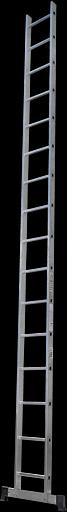 Лестница алюминиевая приставная NV 1210 на 16 ступеней ОПТ фото 1