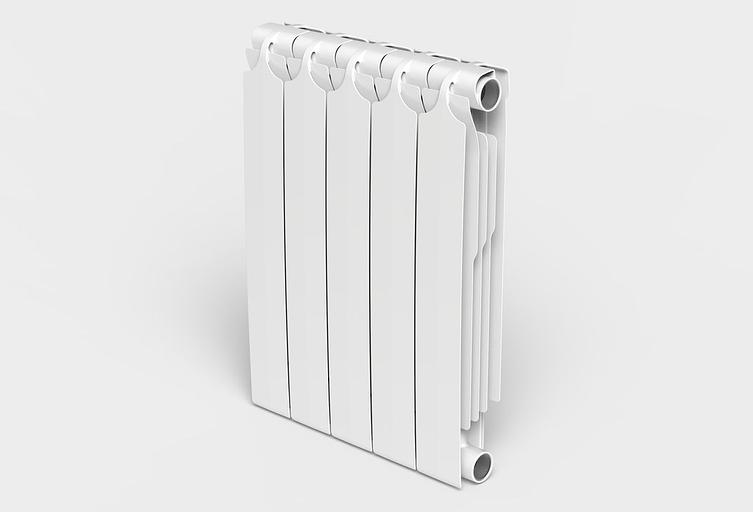 Биметаллический секционный радиатор Теплоприбор БР1-350 фото 4