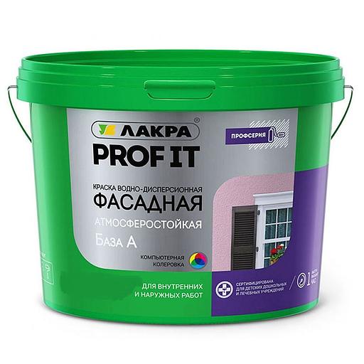 Краска фасадная Лакра Prof IT Start 14 кг (латексная белая) фото 1