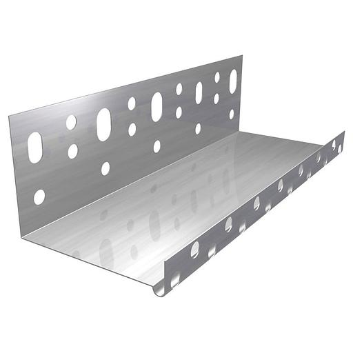 Профиль цокольный AL 100мм 2,5м фото 1