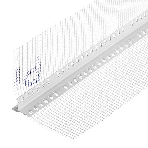 Профиль - капельник ПВХ с арм. сеткой 2,5м фото 1