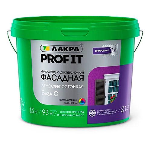 Краска фасадная ЛАКРА PROF IT База С 13кг фото 1