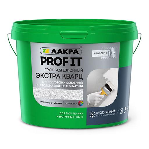Грунт адгезионный ЛАКРА Экстра Кварц PROF IT 6кг фото 1
