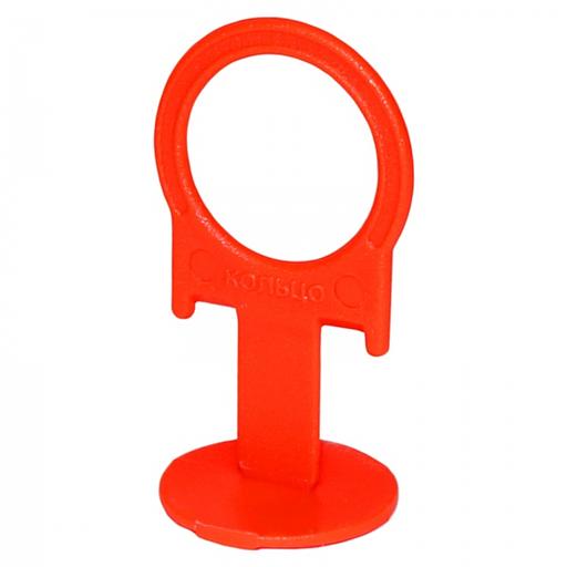 Зажим СВП Кольцо 1,4мм оранжевый 100шт пакет фото 1