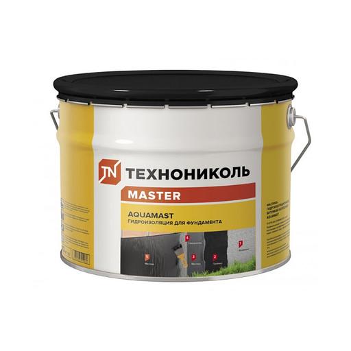 Мастика битумная AquaMast фундамент 10кг фото 1